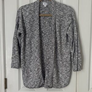 Old Navy Heathered Gray Women's Cardigan